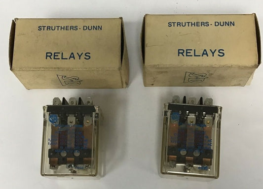 STRUTHERS-DUNN A283XCXC RELAY 120V 50/60HZ 240VAC 10 28VDC***LOTOF2***0