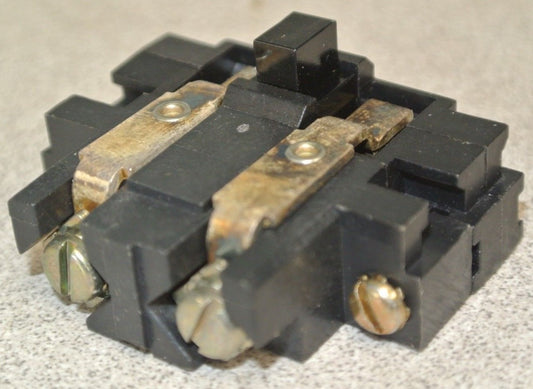 ALLEN-BRADLEY 595-A34 AUXILIARY CONTACT / 1 NO 1 NC / for SIZES 3-4 O/L RELAY0