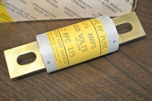 ECONOMY / FPE RFC175 TYPE RF FUSE / 175A / 600V / NEW SURPLUS / RFC-1750