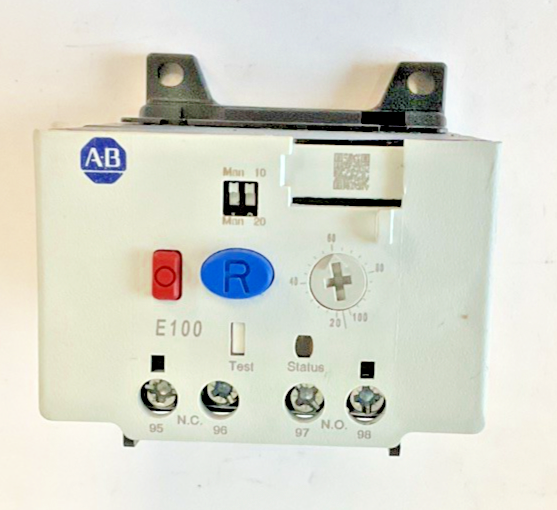 ALLEN BRADLEY 193-1EEGP OVERLOAD RELAY SER.A 20-100A E1000