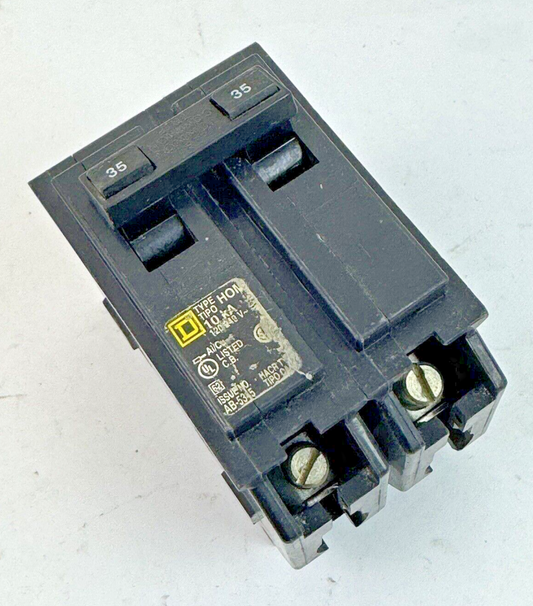 SQUARE D - HOM235 - COMMON TRIP CIRCUIT BREAKER - 2 POLE/ 35 A/ 240 VAC0