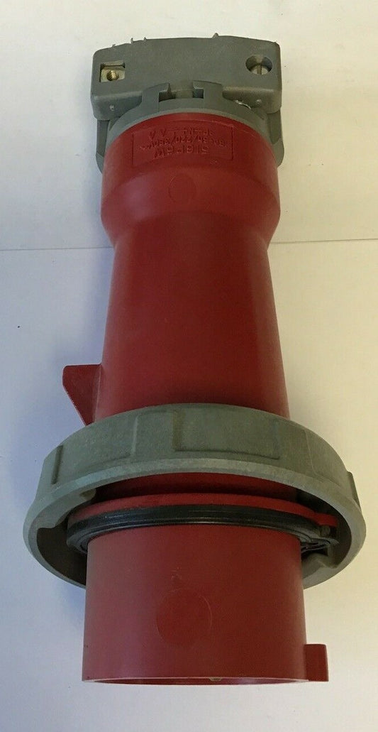HUBBELL 516P6W PIN&SLEEVE RECEPTACLE PLUG 16A 380VAC 0
