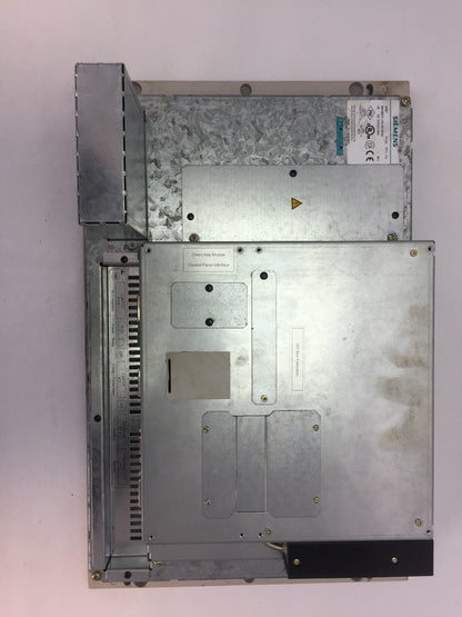 SIEMENS 6AV3637-1ML00-0FX0 CONTROL PANEL 24VDC SIMATIC OP378
