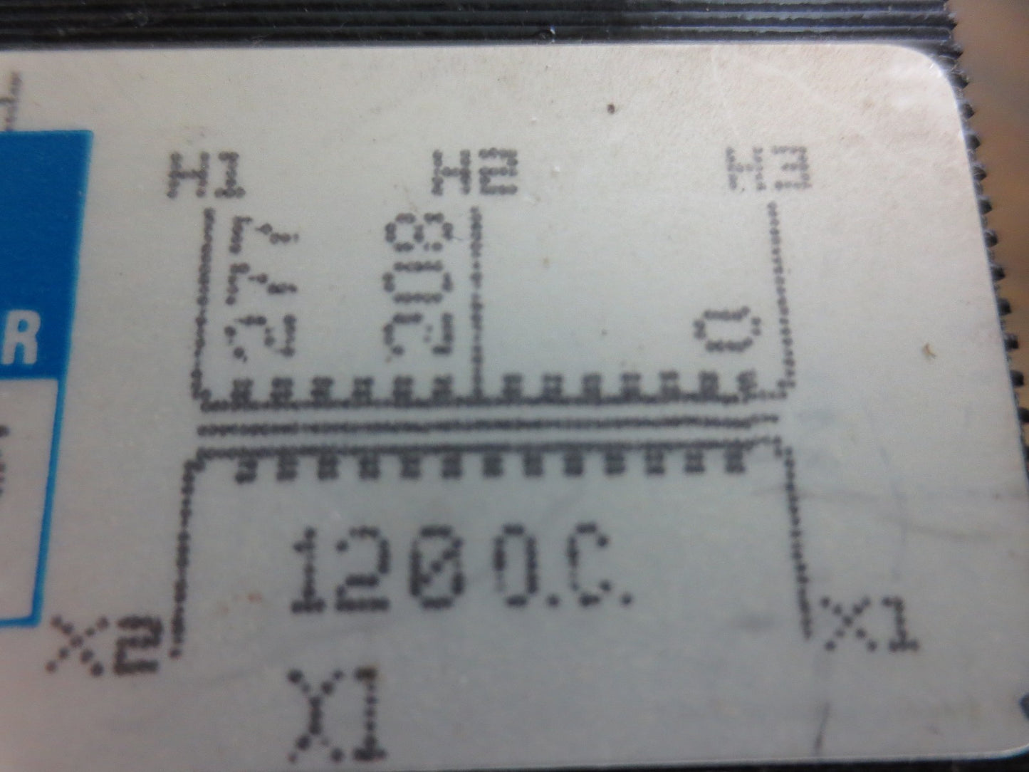 IMPERVITRAN B100-0677-3 CONTROL TRANSFORMER 277/208V-- 120V, .100KVA2
