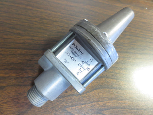 SIEMENS / POWERS 243-0001 RL243 SWITCHING RELAY - NEW SURPLUS - GRAINGER 4E7210