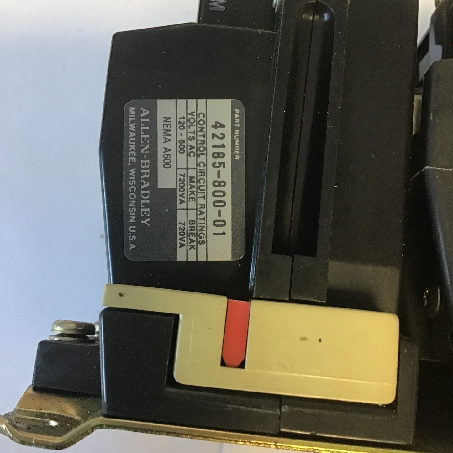 ALLEN BRADLEY 509-BOD STARTER SIZE 1 SER.B W/CB236 COIL W32 HEATER5