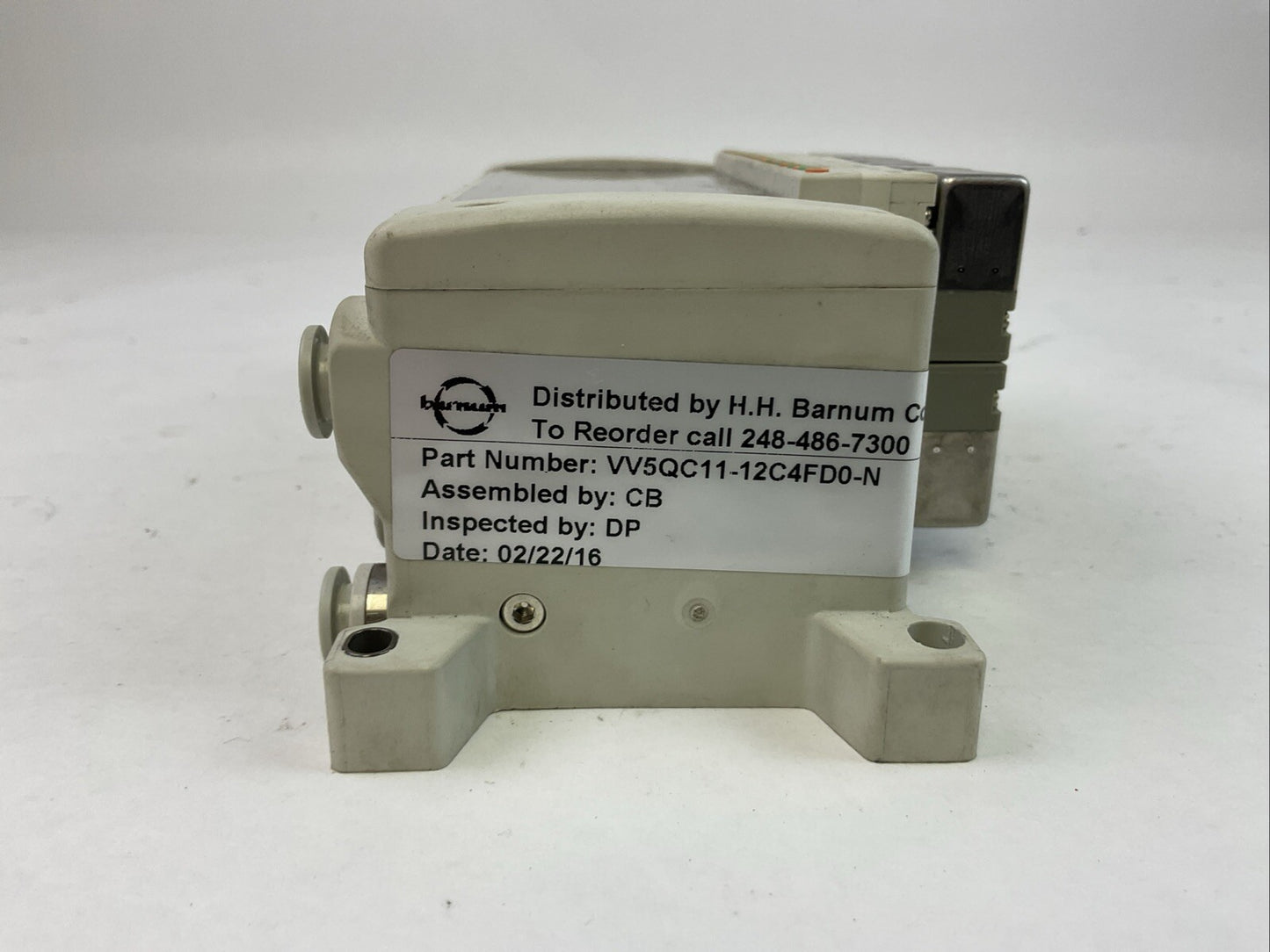 SMC VV5QC11-12C4FD0-N D-SUB CONNECTOR BASE (10)VQC1401N-51 SOLENOID VALVE1