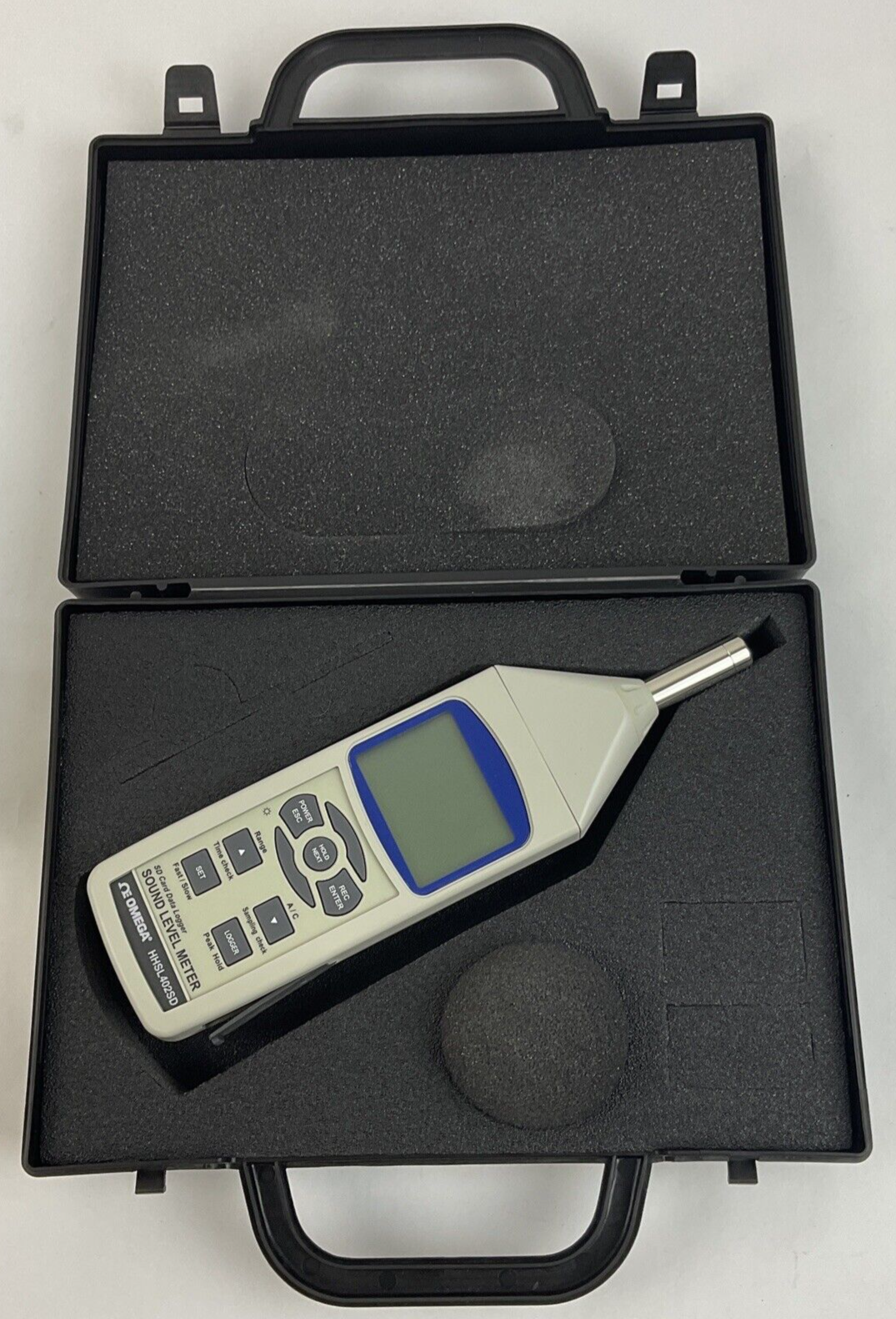 OMEGA HHSL402SD DATA LOGGING METER W/SD CARD SOUND LEVEL METER3