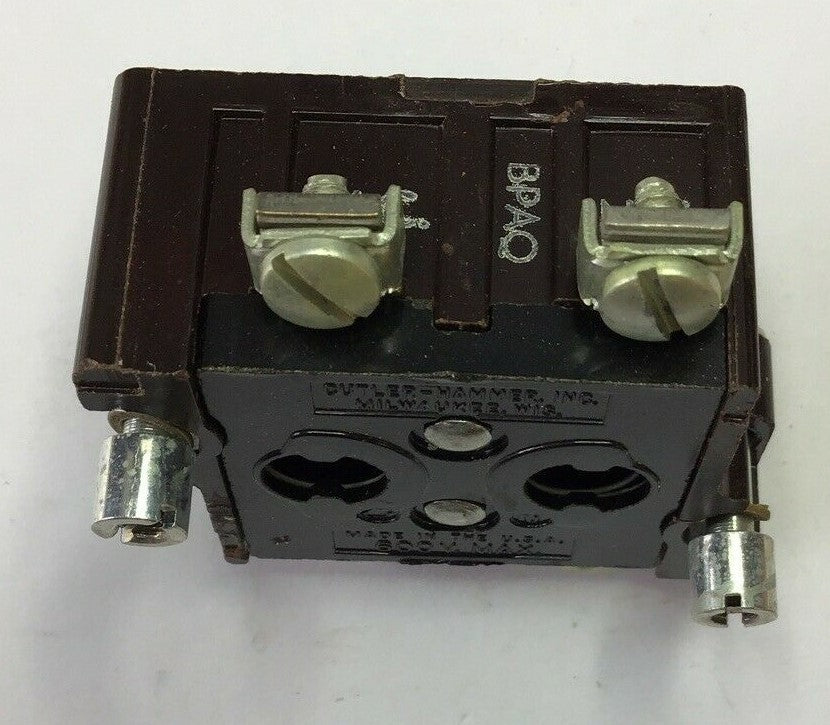 CUTLER HAMMER 10250T3 CONTACT BLOCK 600V  ***LOTOF2***5