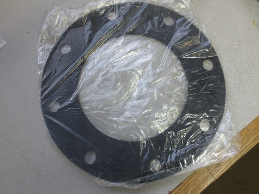 VITON SEAL / GASKET - 13-1/2" O.D. x 8" I.D. x 1/8" THICK 8 HOLES 7/8" DIAMETER0