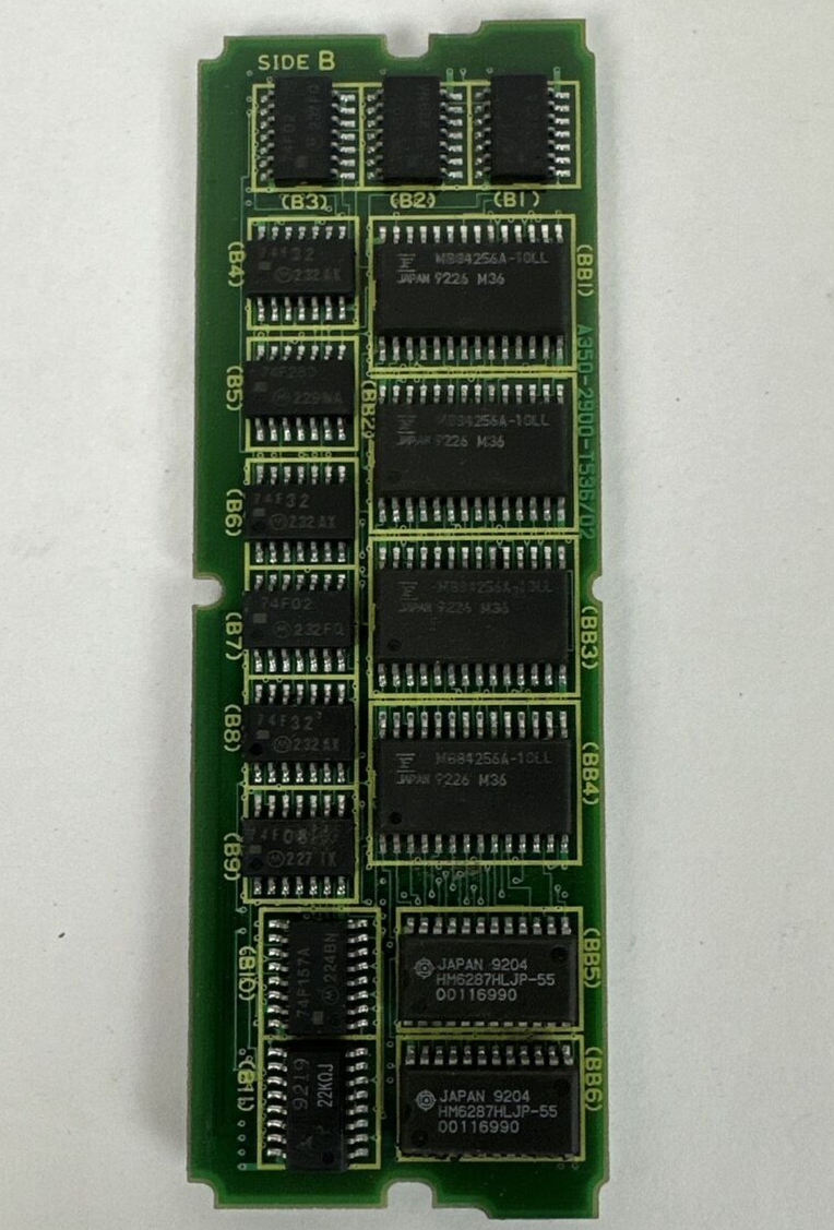 FANUC A20B-2900-053 MEMORY MODULE CIRCUIT BOARD A350-2900-T536/026