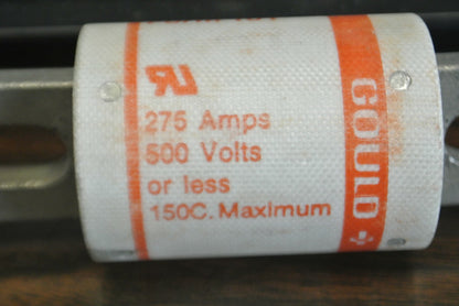 GOULD-SHAWMUT A50P275 TYPE 4 SEMICONDUCTOR FUSE / 275A, 500V ***LOTOF10***3