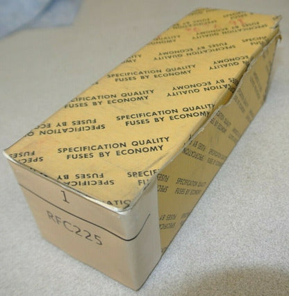 ECONOMY / FPE / RFC225 / RECTIFIER PROTECTOR FUSE 225A 600V / NEW SURPLUS in BOX3