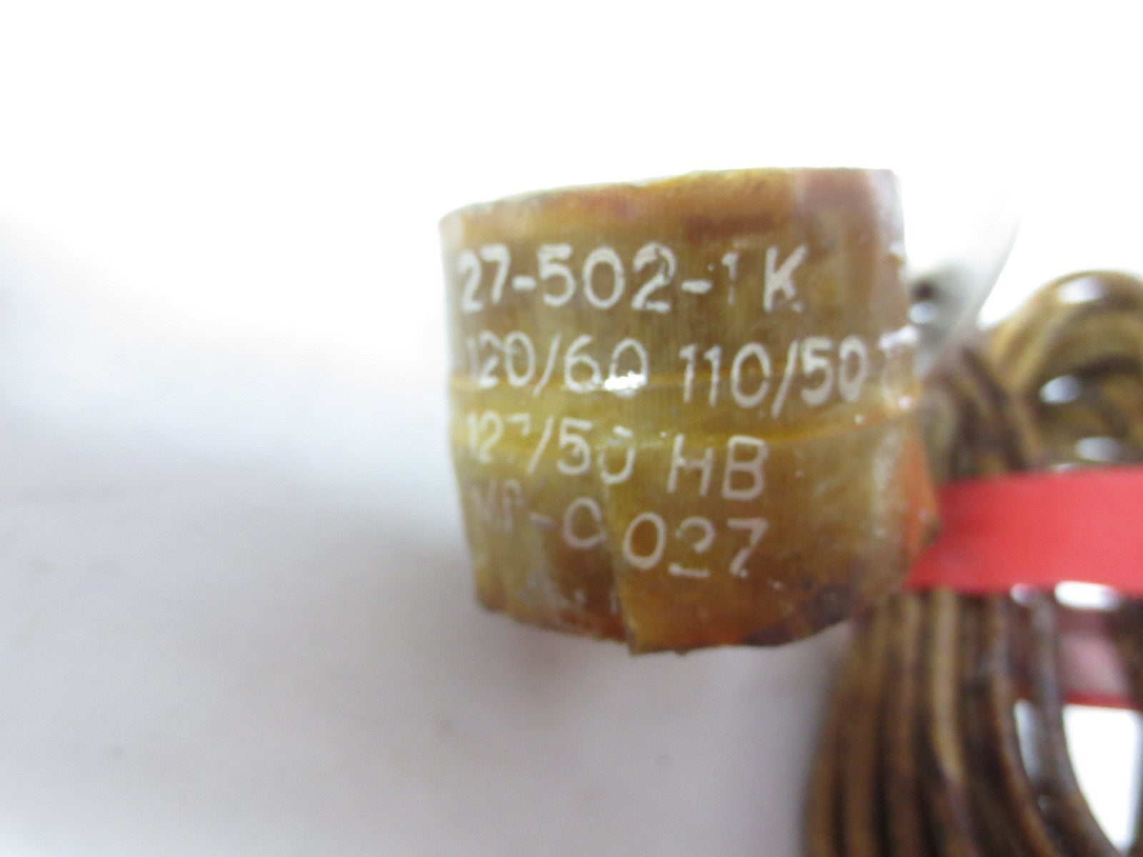 ASCO 27-502-1K SOLENOID VALVE COIL 120V / 60 - NEW SURPLUS - 22887J2