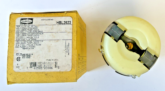HUBBELL HBL2623 CONNECTOR BODY 30A 250V 2POLES 3WIRE0