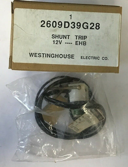 WESTINGHOUSE 2609D39G28 12V RH SHUNT TRIP 6A 0
