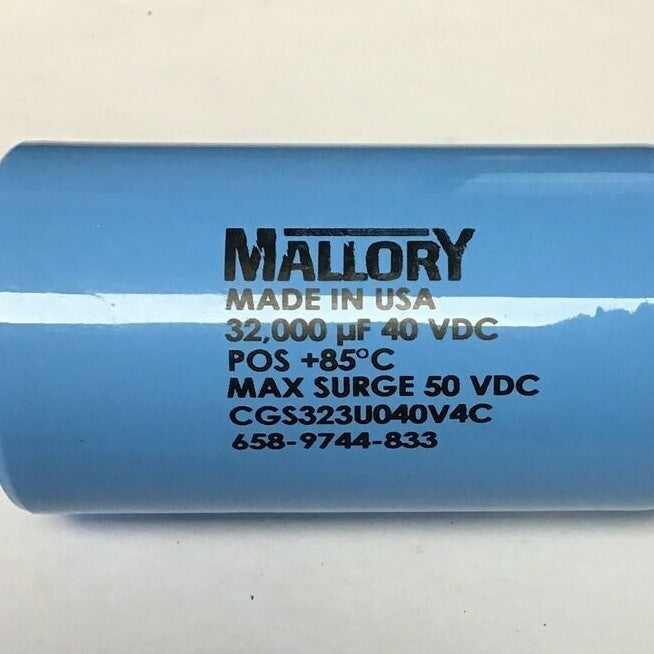 MALLORY CGS323U040V4C CAPACITOR 32000MFD 50VDC 3