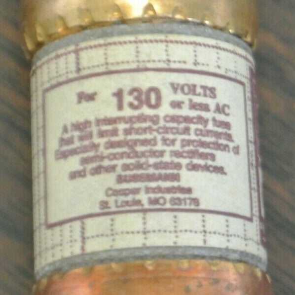 BOX of 10 / BUSSMANN / TRON KAH-40 FUSE / 40A / 130VAC / NEW SURPLUS2