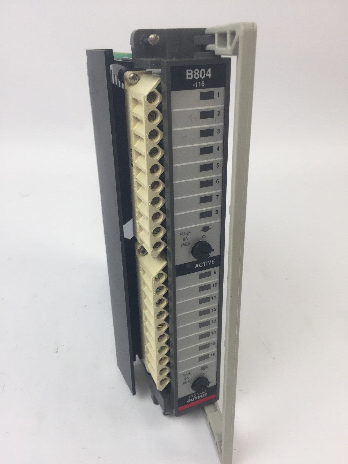 AEG MODION SCHNEIDER AS-B804-116 OUTPUT MODULE 115VAC7