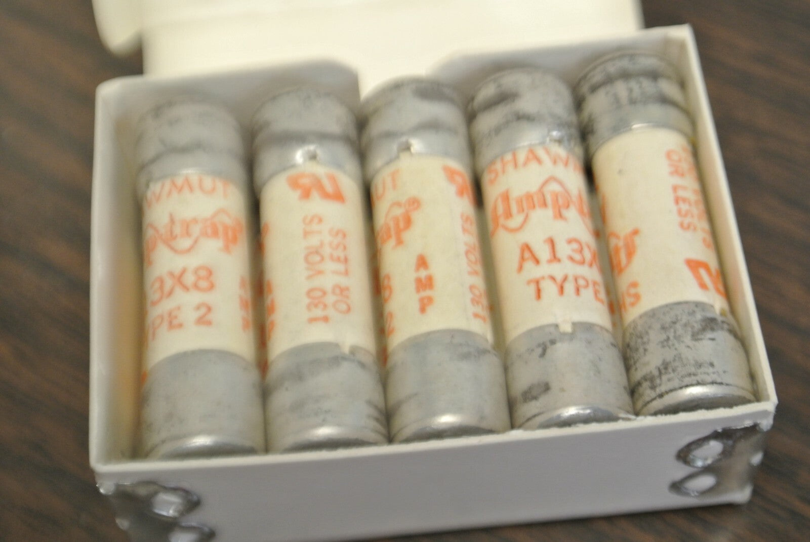 SHAWMUT A13X8 TYPE 2 SEMICONDUCTOR FUSE / 8A / 130V / NEW SURPLUS / EACH1