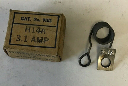 CUTLER HAMMER 9102 H14A 3.1AMP HEATER****LOTOF4****1