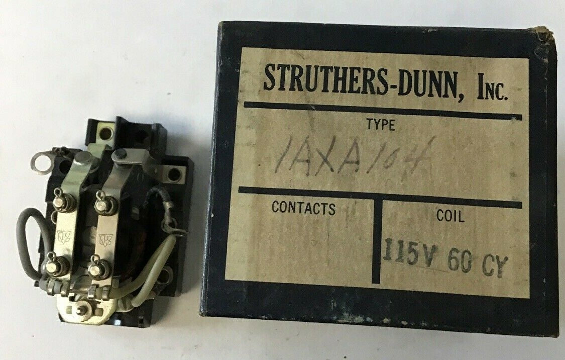 STRUTHERS-DUNN 1AXA104 RELAY 115V 60CY0
