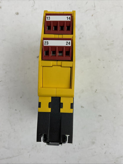 IFM G1501S SAFETY RELAY OUTPUT 6A 250VAC 24VDC INPUT 24VDC4