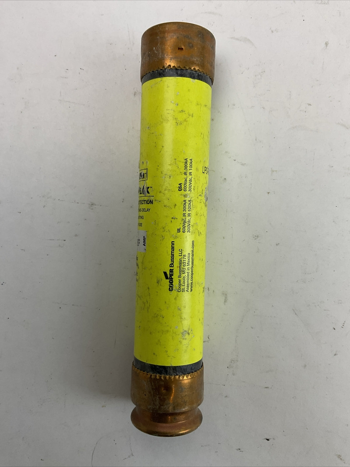 LOW-PEAK LPS-RK-60SP 600VAC 300VDC 60AMP CURRENT LIMITING FUSE (LOT OF 3)3