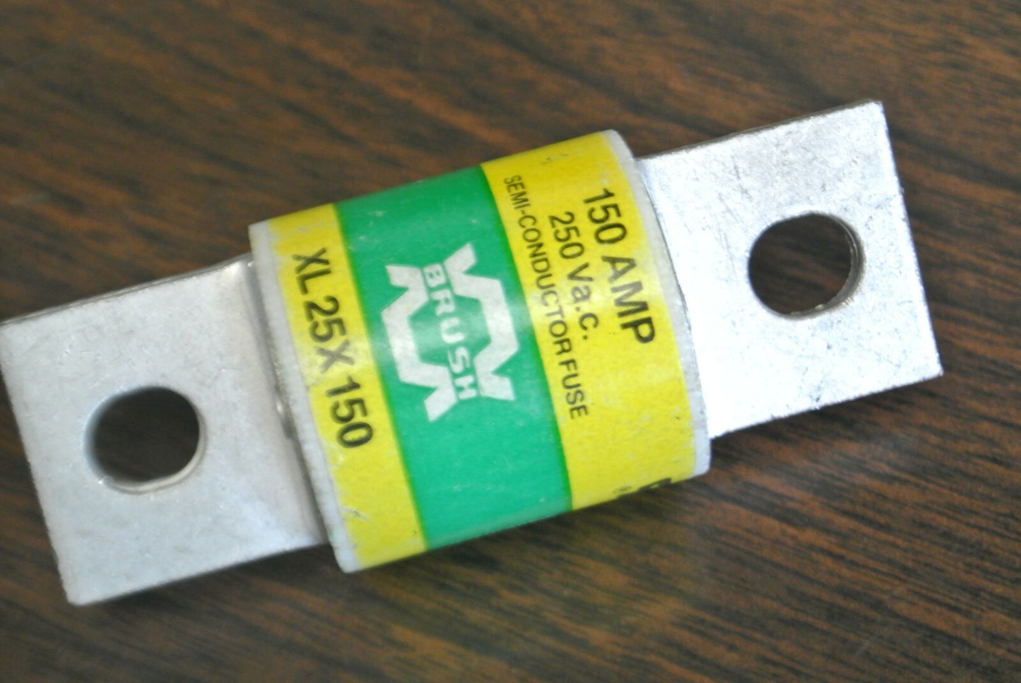 BRUSH XL25X150 SEMICONDUCTOR FUSE / 150A / 250V / NEW SURPLUS2