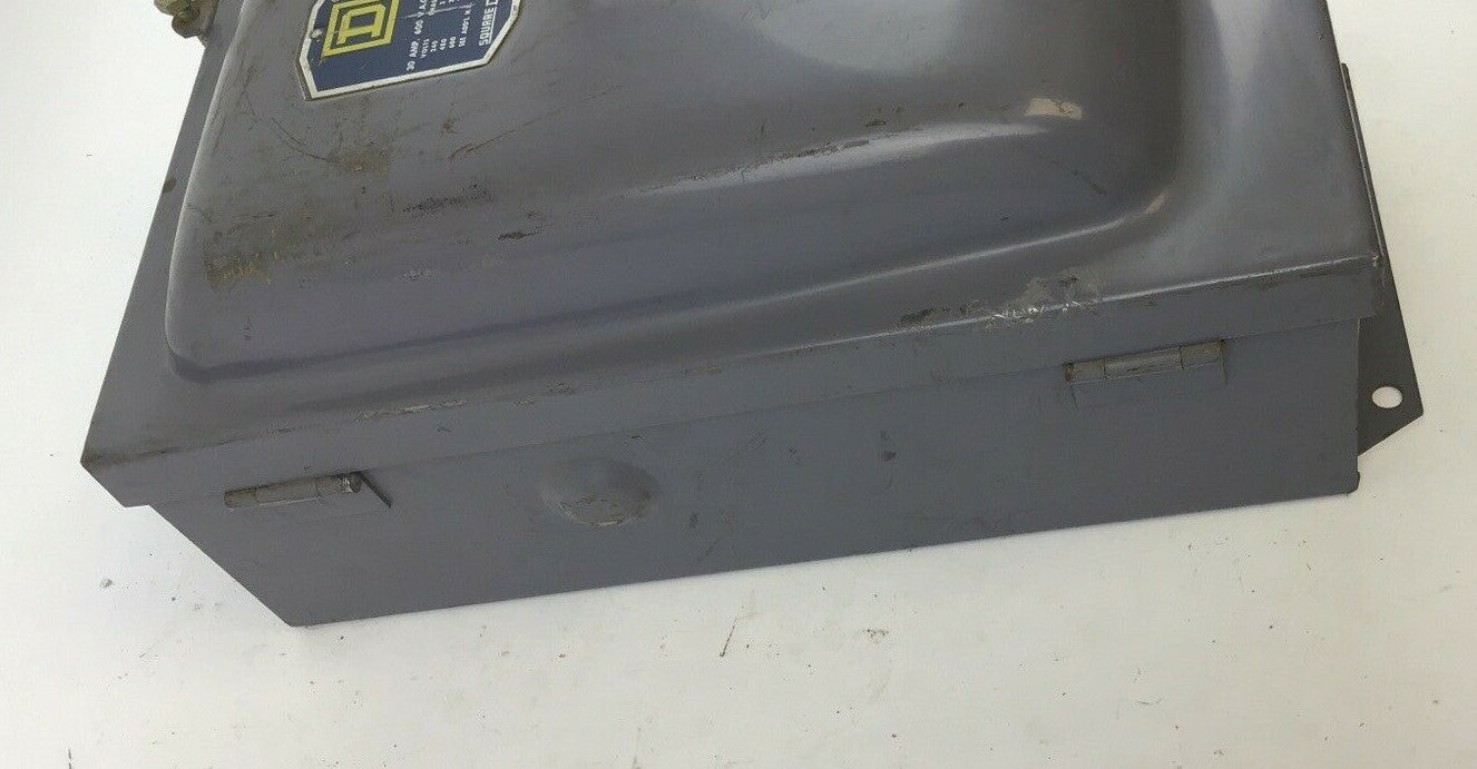 SQUARE D H-81251 SAFETY SWITCH SER.A3 30A 250V 3