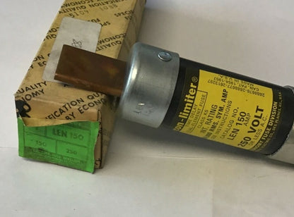 ECONOMY LEN 150 FUSE 250V ECO-LIMITER CLASS K5 TIME DELAY DUAL ELEMENT0