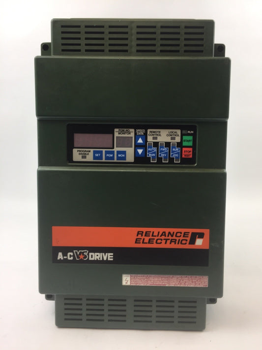 RELIANCE ELECTRIC 2GU41010 A-C V*S DRIVE GP-2000 460 VAC 11.3KVA 10 HP 3 PHASE0