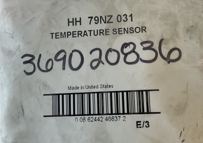 UNITED TECHNOLOGIES/CARRIER HH 79NZ 031 TEMPARTURE SENSOR1