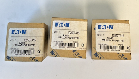 EATON 10250TA15 ILLUMINATION PUSHBUTTON GUARD SER.B1 ***LOTOF3***0