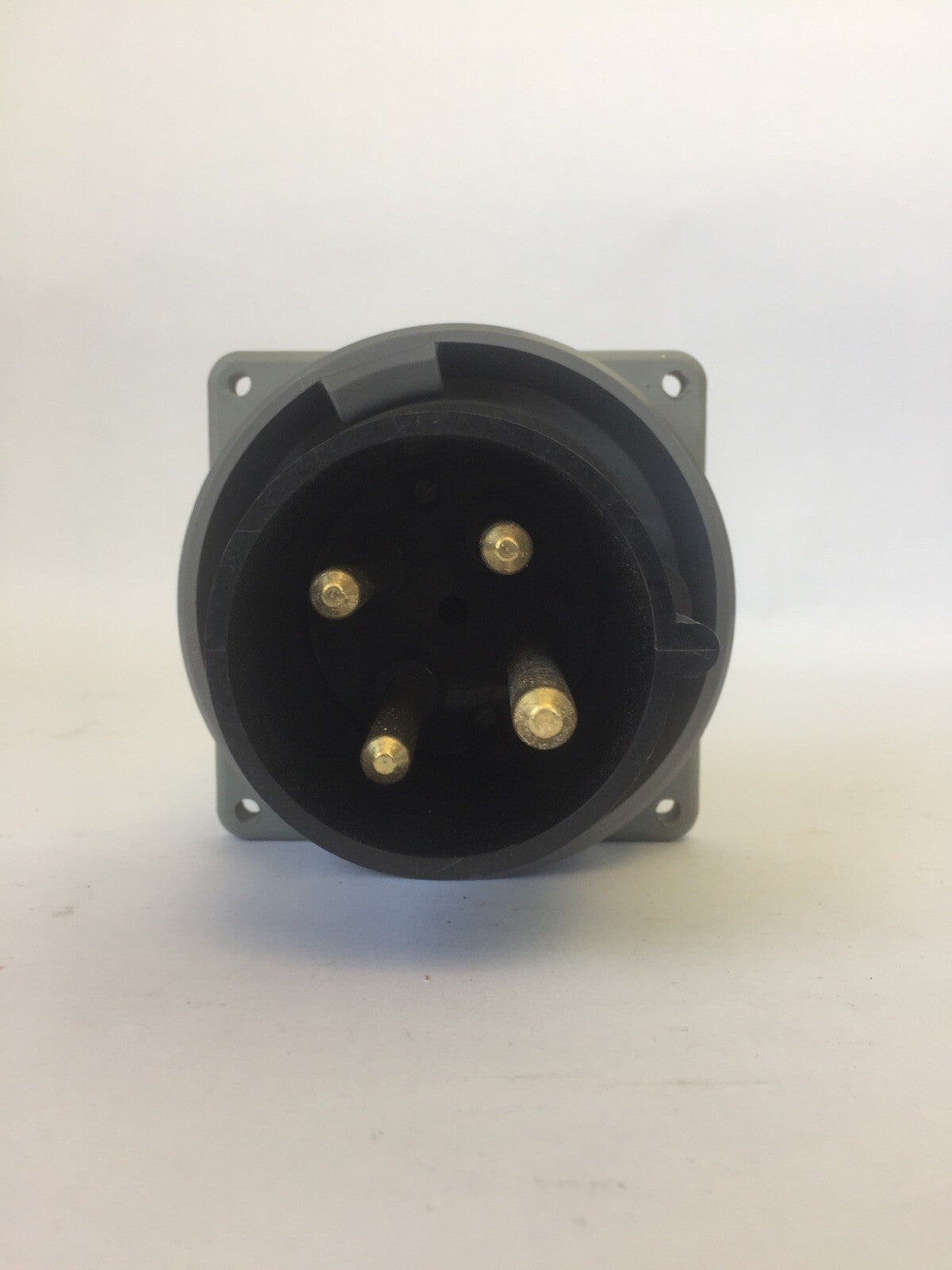 HUBBELL 460B5W PIN & SLEEVE WATERTIGHT INLET 60AMP 600VAC 3POLE 4 WIRE GROUNDING3