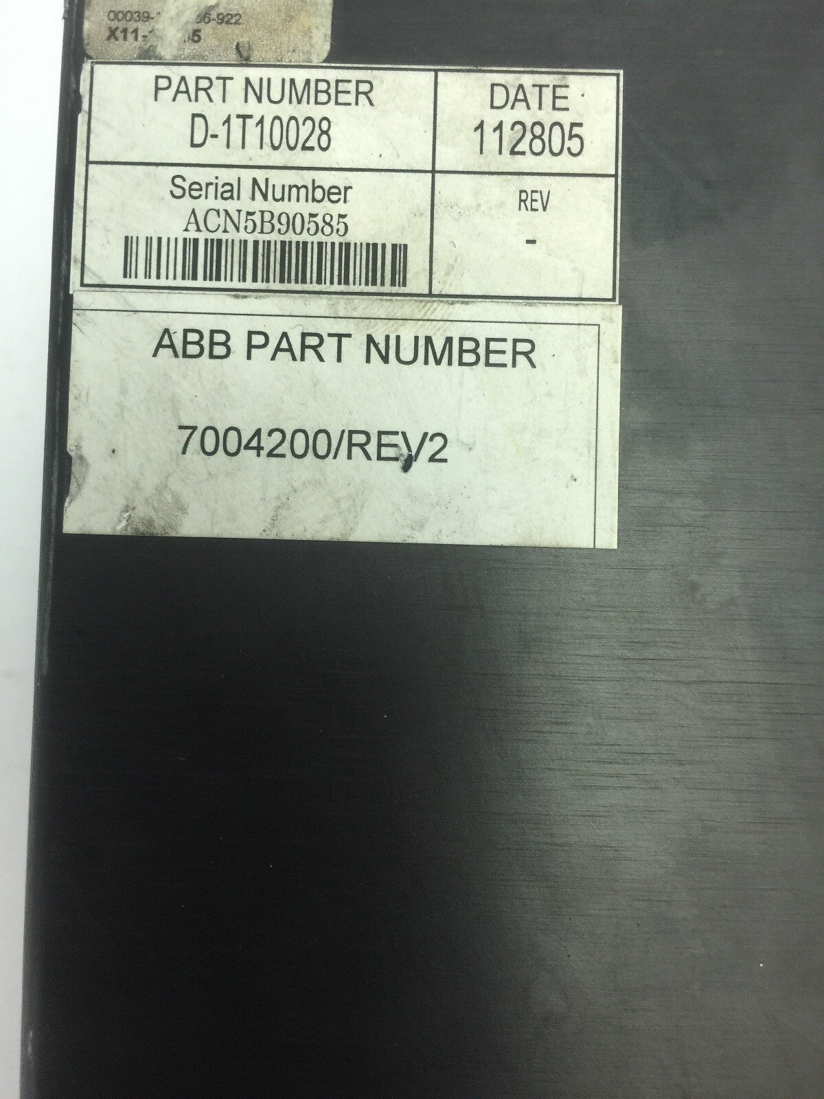 ABB 7004200/REV2 OPERATOR TOUCH PANEL 115/250VAC 2A4