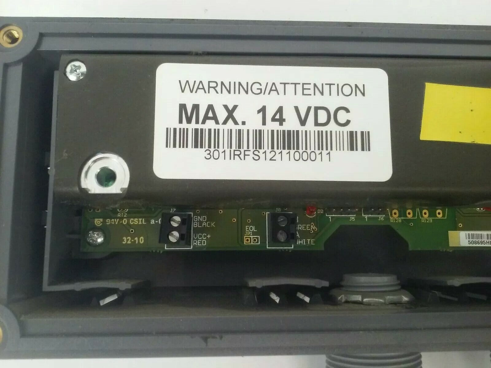 HONEYWELL ANALYTICS MODEL 301IRFS S301IRF REFRIGERANT GAS SENSOR 10Vdc 700mA4