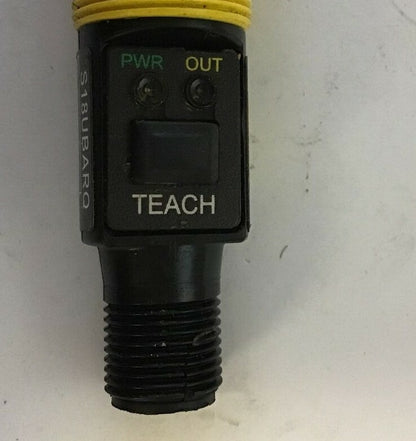 BANNER S18UBARQ ULTRASONIC SENSOR 30VDC5