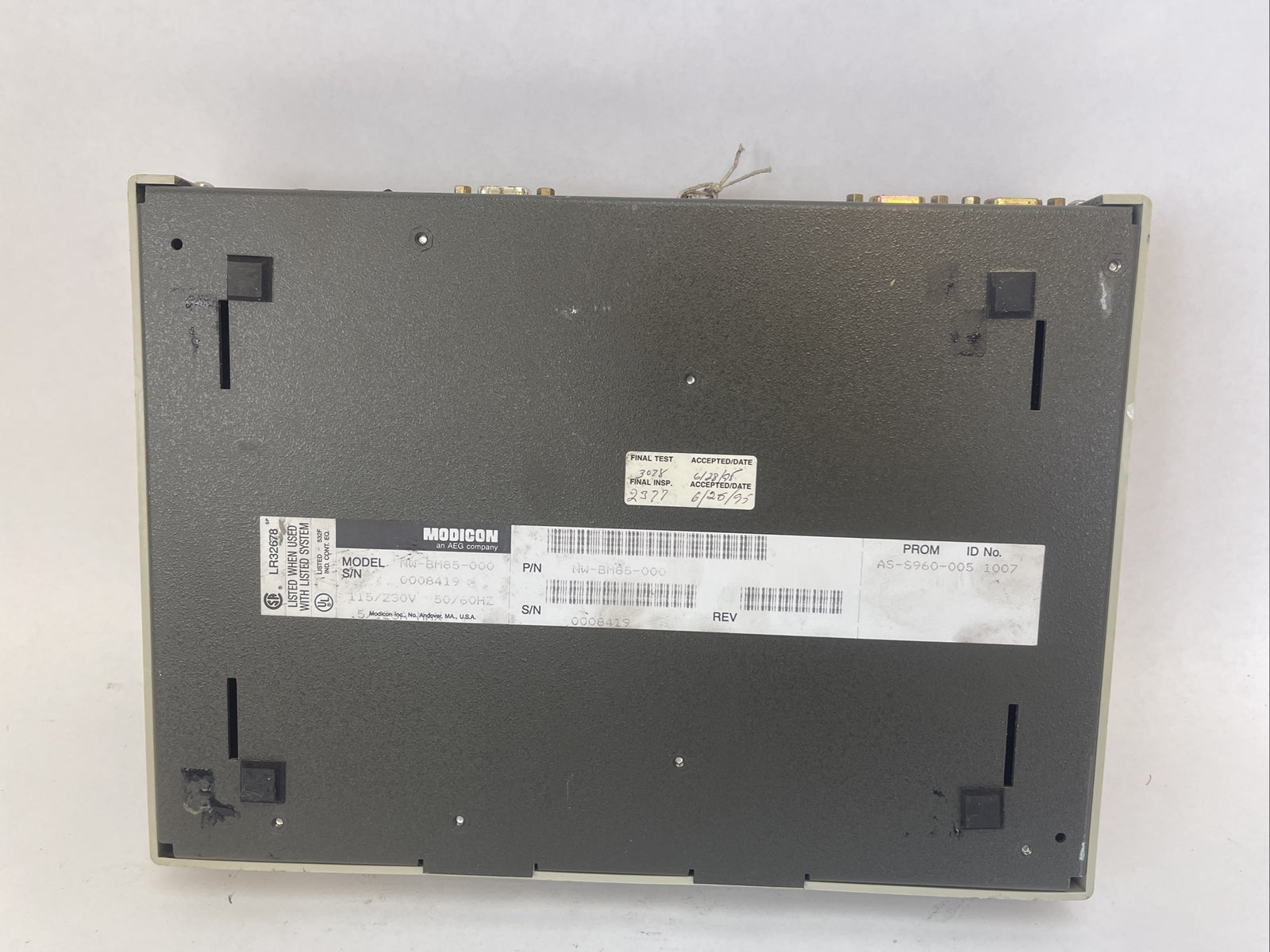 AEG MODICON NW-BM85-000 MODBUS PLUS 110VAC2