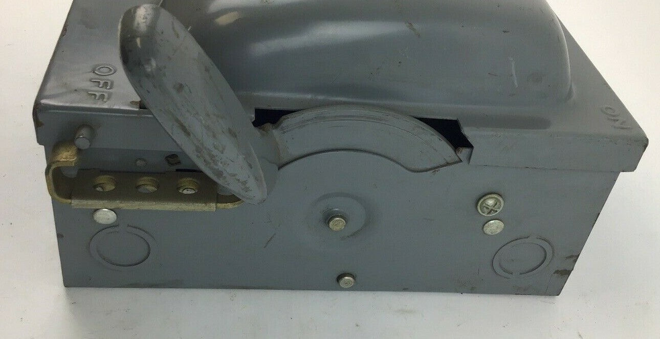 SQUARE D H-221 SAFETY SWITCH SER.A2 30A 240VAC/250VDC 5HP 3