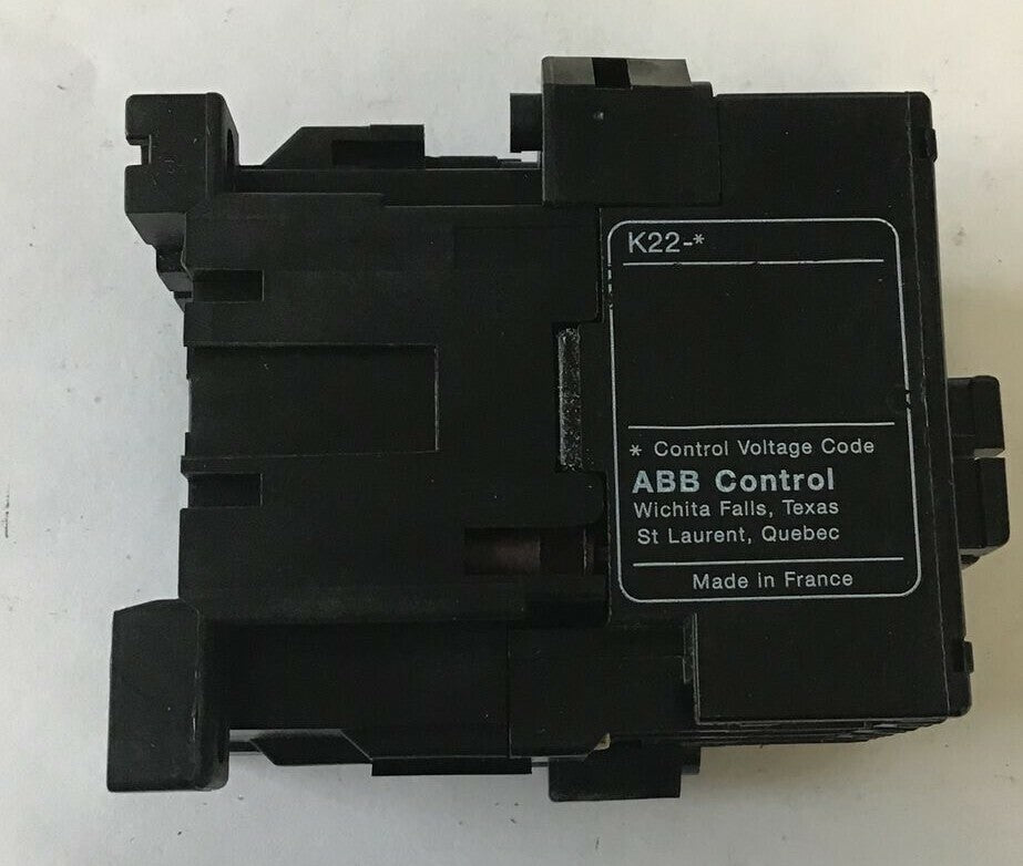ABB K22-N CONTROL RELAY 2N0-2NC 24V 60/50HZ K22E3