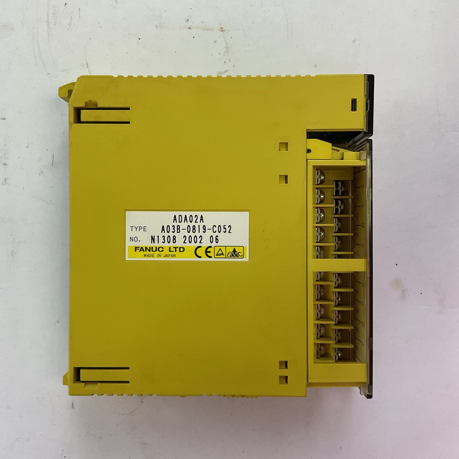 FANUC A03B-0819-C052 ANALOG OUTPUT MODULE ADA02A0