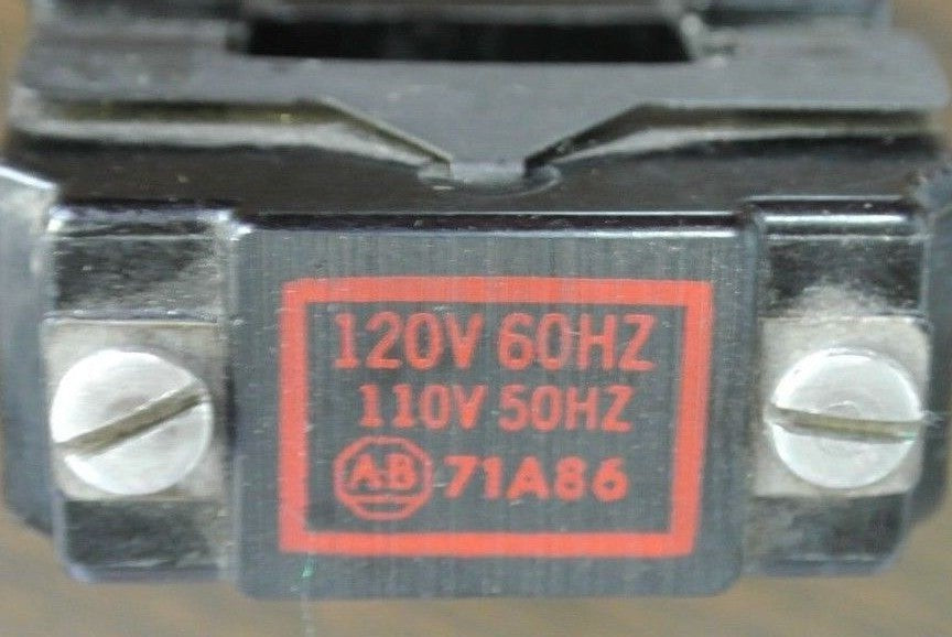 ALLEN-BRADLEY 71A86 COIL - SIZE 1 - 120V, 60Hz / 110V, 50Hz1