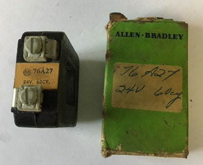 ALLEN BRADLEY 76A27 COIL 24V 60CY0