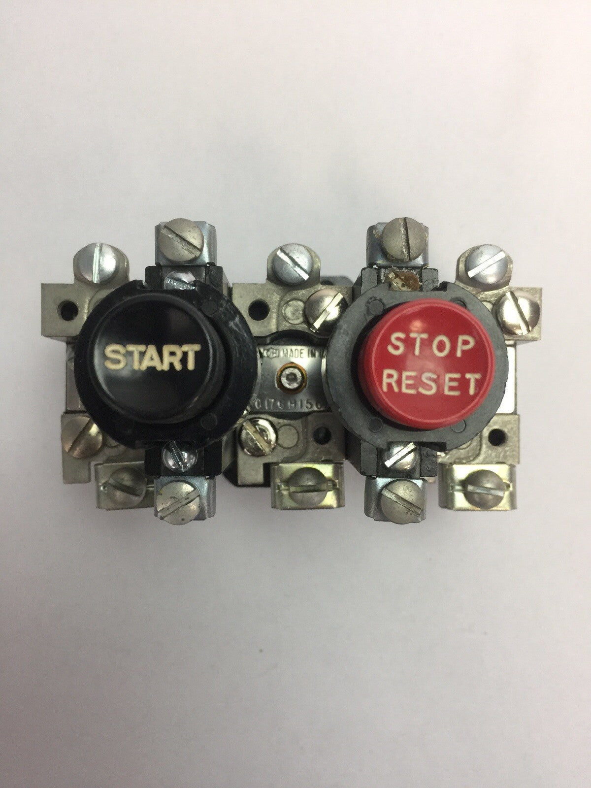 CUTLER HAMMER 10-1309-3 OVERLOAD RELAY START & STOP/RESET PUSH BUTTON 10176H150A0