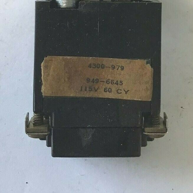  REES 4300-979 SELECTOR KNOB 949-6645 RED KNOB 115V 60CY1