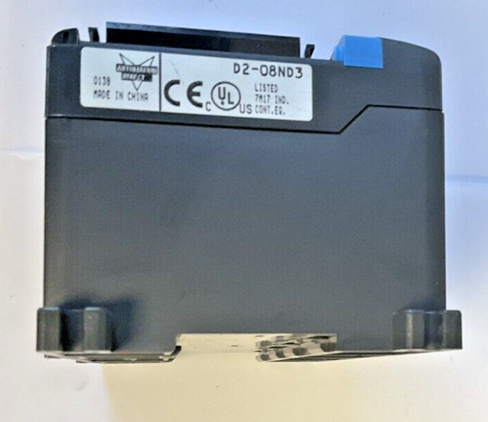 AUTOMATIONDIRECT D2-04B,DL230CPU,D2-08TDI,D2-08ND3(2) PLC RACK8