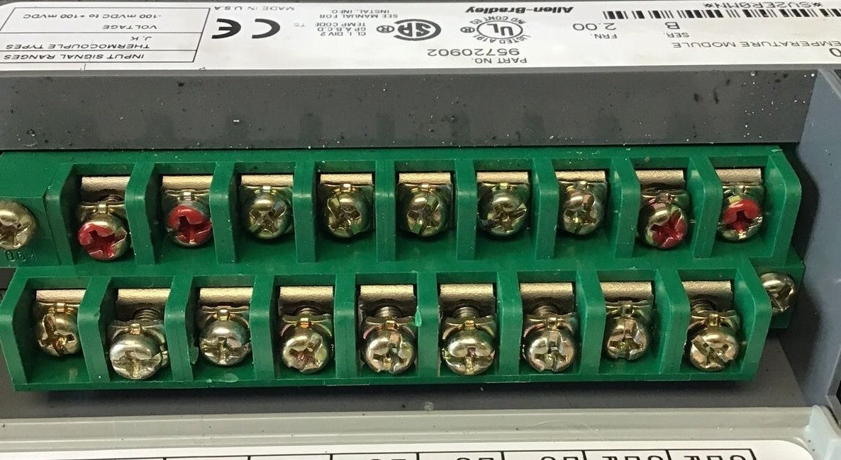 ALLEN BRADLEY 1746-BTM BARREL TEMP MODULE SER.B FRN2.00 5