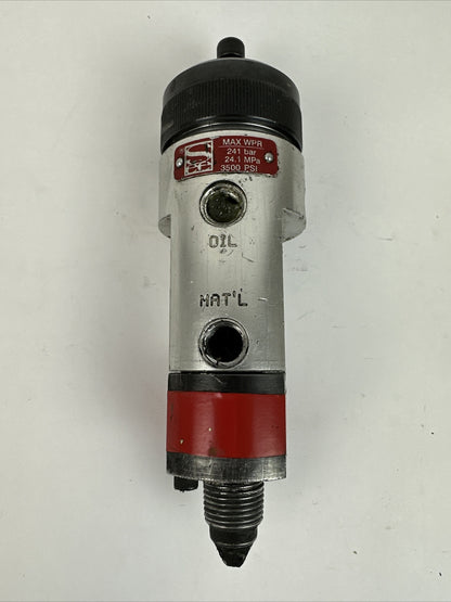 SEALANT 2200-250-005-AA DISPENSER VALVE MAX WPR 241 bar 24.1 MPa 3500PSI4