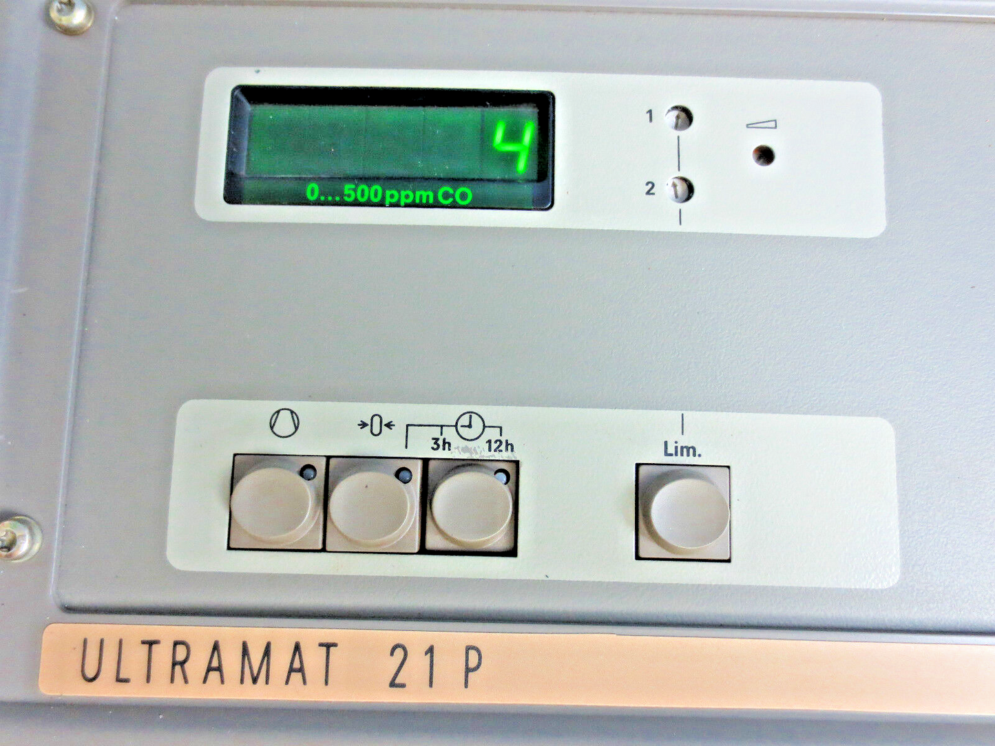 SIEMENS ULTRAMAT 21P - 7MB1122-1DA13-1BA1 - CO GAS ANALYZER - 120V , 60 HZ4